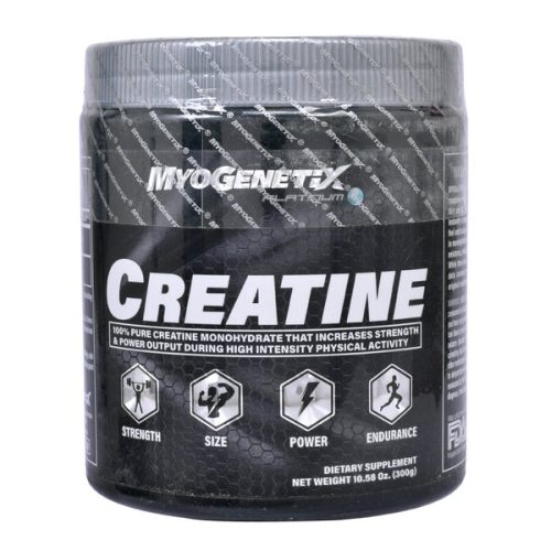 Myogenetix Creatine Platinum Series 300g, 100 Servings