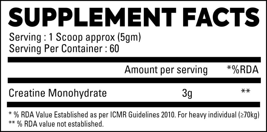 Proence Creatine Monohydrate